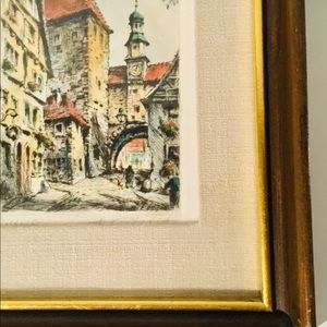 Vintage Signed Print #2